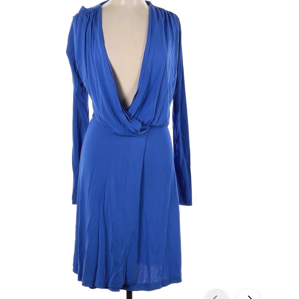 Other Stories faux wrap dress